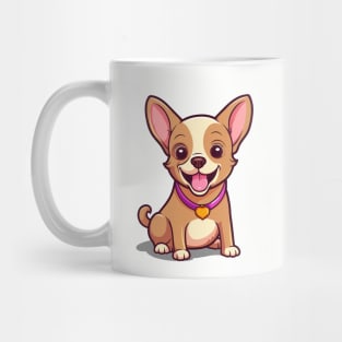 Cartoon Cute Kawaii Chihuahua Mug